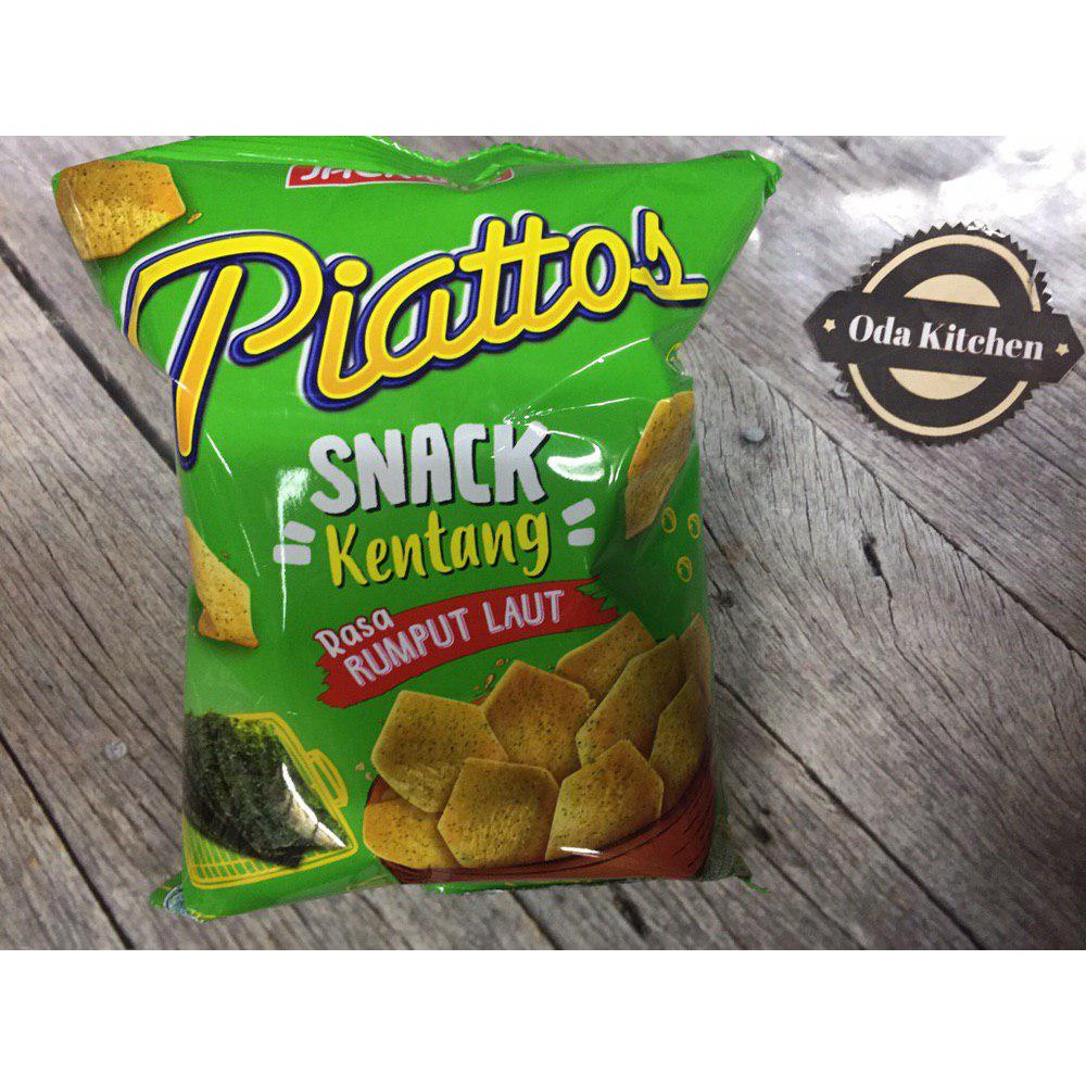 PIATTOS SNACK KENTANG RUMPUT LAUT PACK 68gr