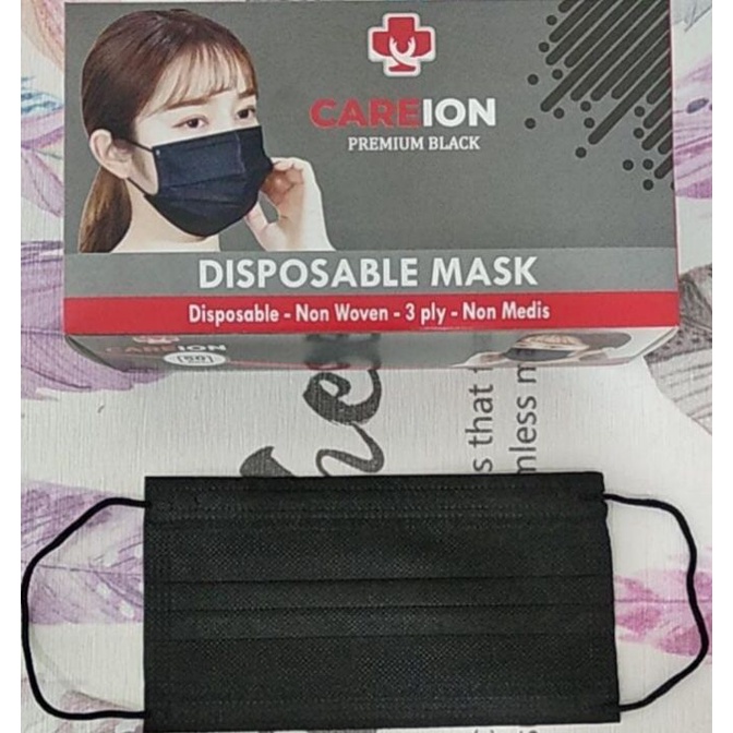 Masker 3PLY Isi 50PCS/BOX Disposable Protective face Mask Earloop Masker Pelindung/Anti Bakteri