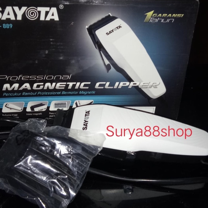BISA COD SC 889 magnetic clipper Sayota pencukur Rambut