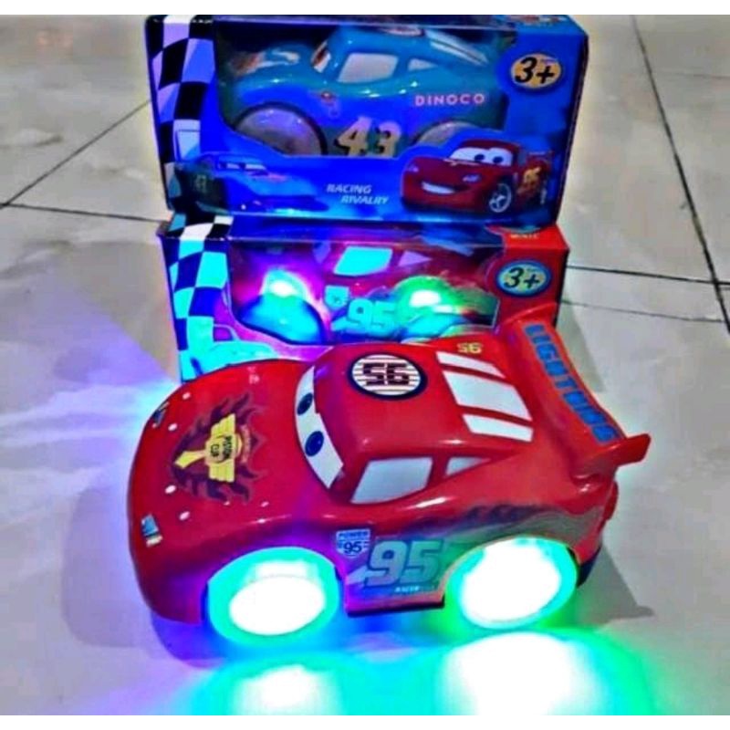 Mainan mobil Racing Sport Cars Musik Dan Lampu