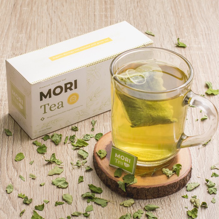 

MORI Teh Celup Daun Kelor Premium Moringa Tea Leaf Isi 20