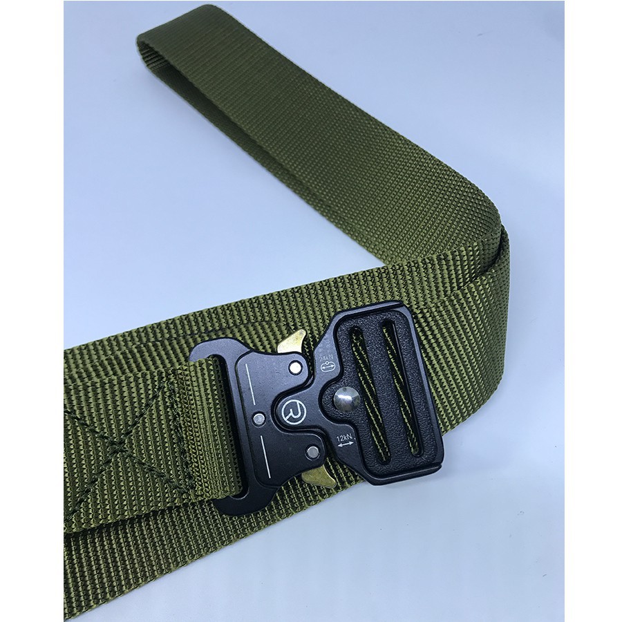 MPro Tali Ikat Pinggang Canvas Military Militer Tactical 125cm fast unlocking MU055 Pria laki-laki Rho de