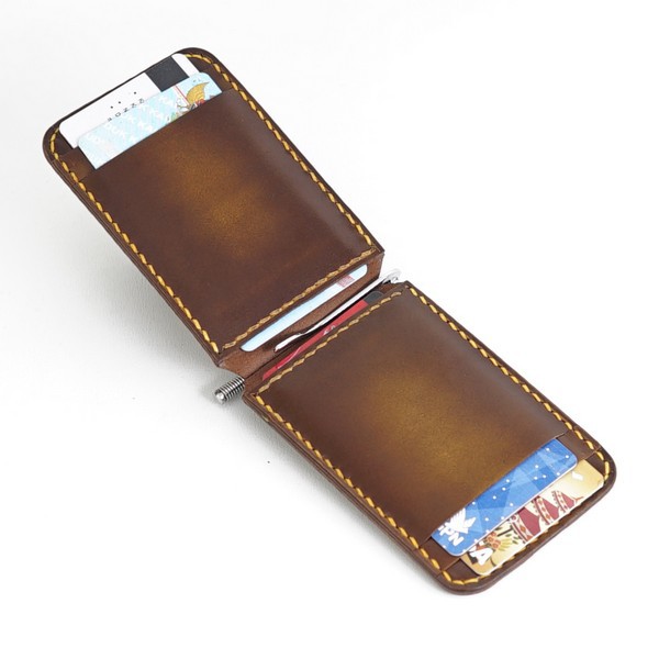 Jayuwan MJB Money Clip Wallet Full Kulit Premium Pure Handmade