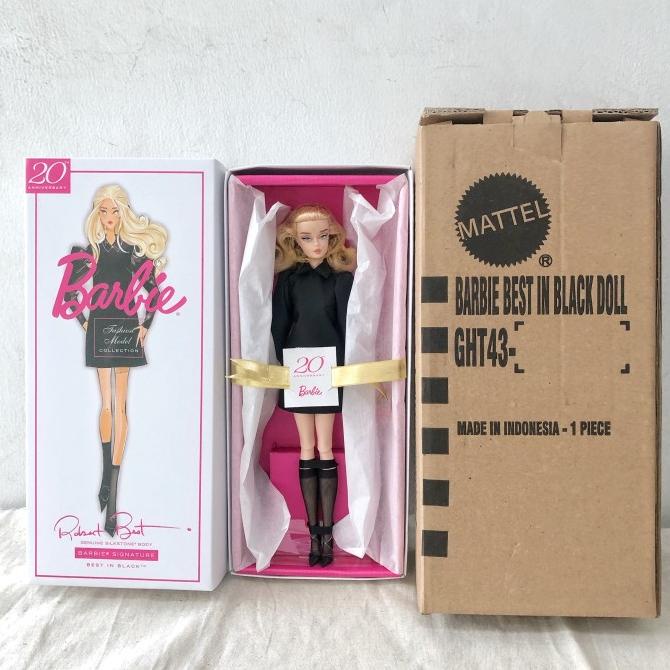 Barbie BEST in BLACK inSuper Model Silkstone Gold Edition supermodel *****Terbaru******