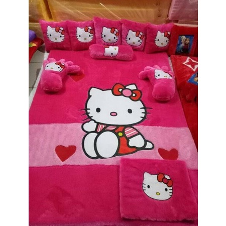 SURPET LANTAI KARAKTER HELLO KITTY