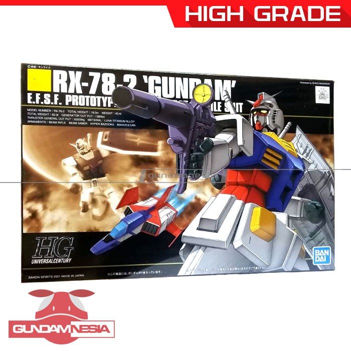 Hg Rx 78 2 Gundam 01 021 Shopee Indonesia