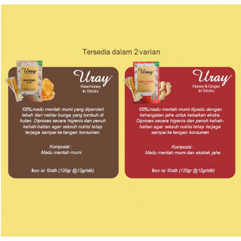 MADU URAY HONEY 120GR