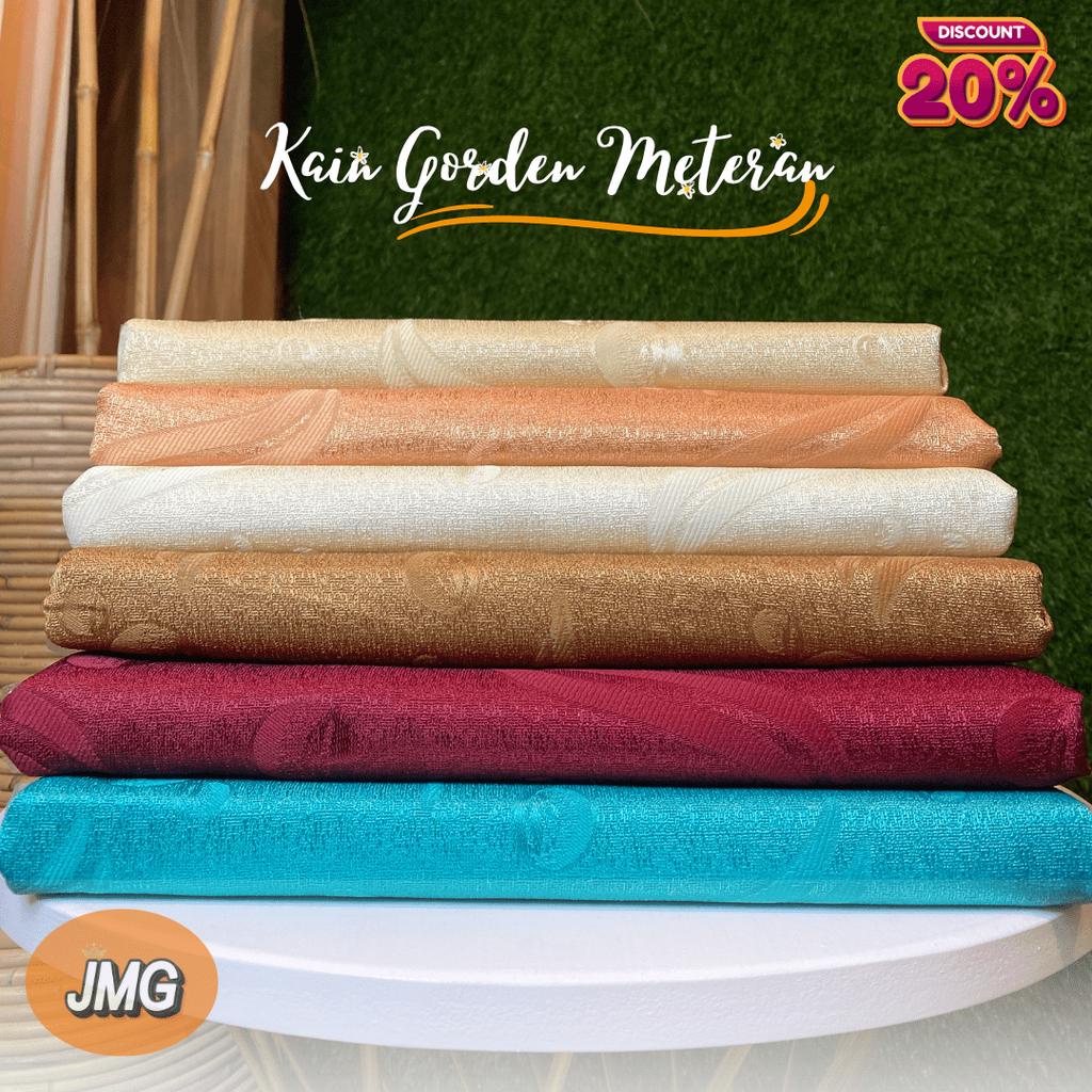 Kain Gorden/Kain Meteran/Kain Gorden Murah/Kain Gorden Motif Bunga Besar/Kain Jaguar