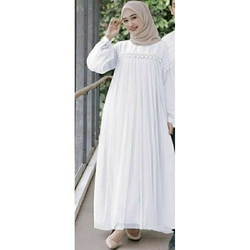 PCS GAMIS MAXY NURAINI RENDA TILE MOSCREPE 2 UKURAN M DAN JUMBO PMS ADA VIDEO REVIEW ASLI PRODUK