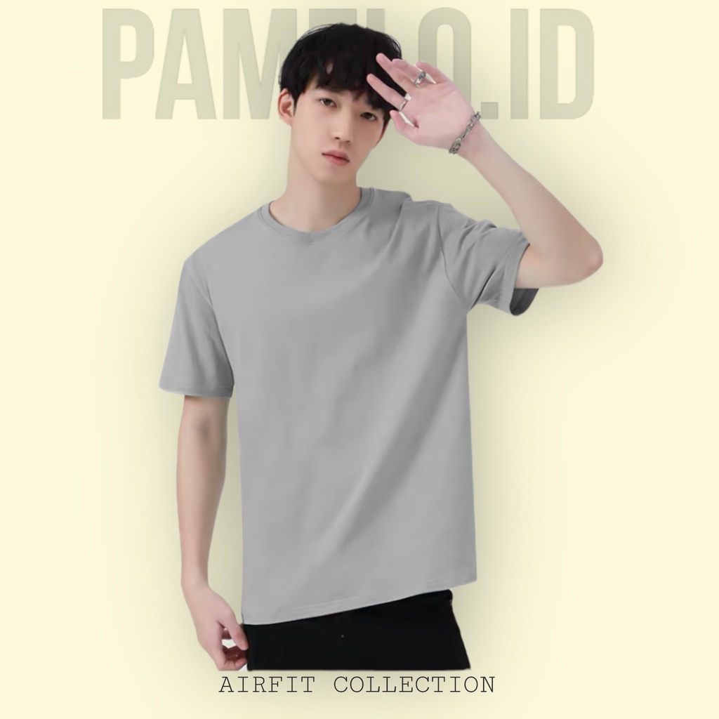 Pamelo id Kaos Airfit/Kaos Oblong/Tshirt unisex/Kaos Distro Unisex/Baju oblong/Korea style