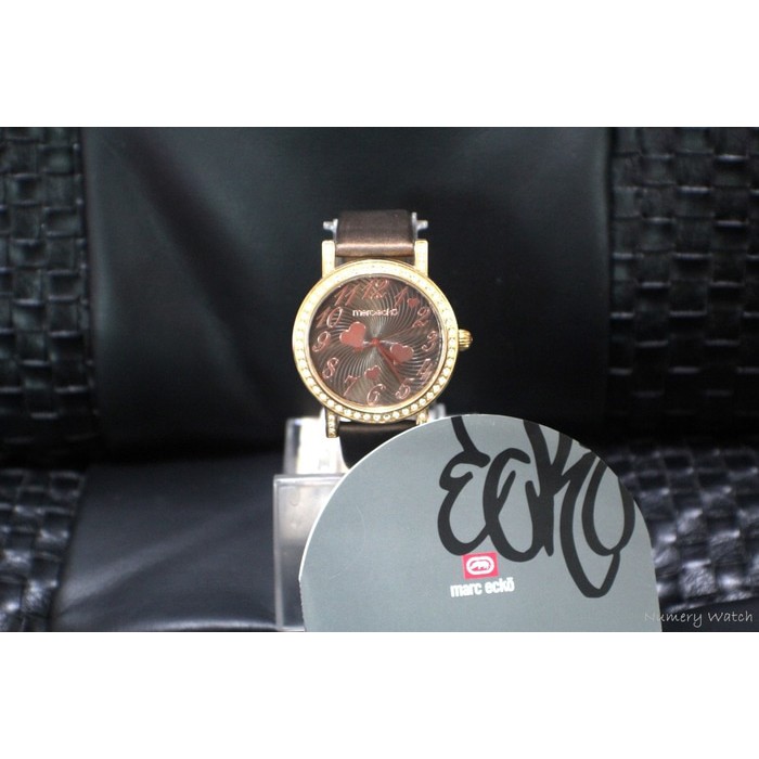 Jam Tangan Marc Ecko Original RoseGold-Brown E95055L1