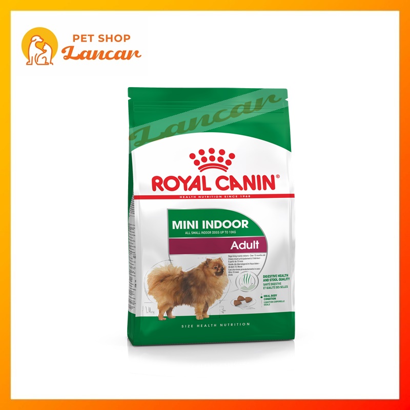 Royal Canin Mini Indoor Adult 3Kg - Makanan Anjing / Dog Food