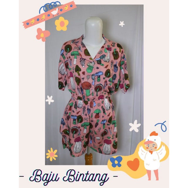 Baju Tidur/Piyama/Daster/Baju Rumah/Baju Tidur Wanita Dewasa/Baju Rumah Wanita/Homewear-LL-L5