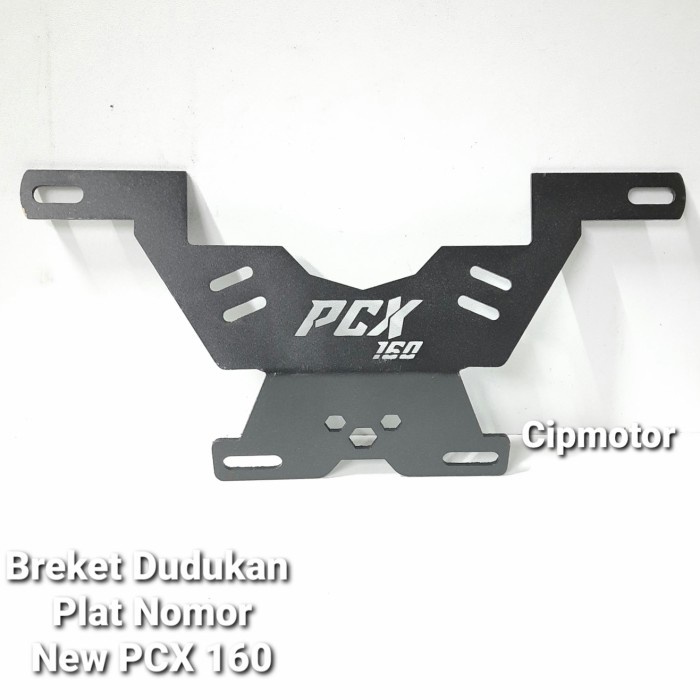 Breket dudukan plat nomor PCX 160 Dudukan plat New PCX 160 kumis