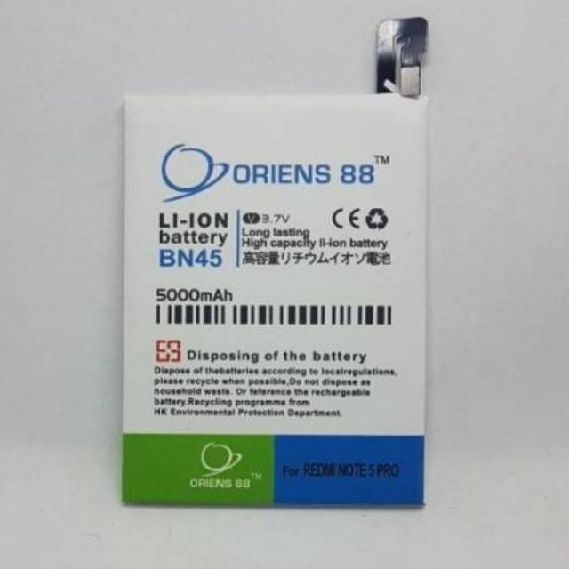 BATERAI BATRE BATTERY DOUBLE POWER XIAOMI REDMI NOTE 5 PRO BN45