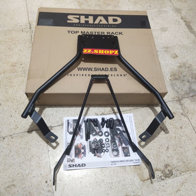 Behel box 250 xmax shad Breket box xmax 250 breket top box xmax 250 shad Top Master Rack xmax 250 20