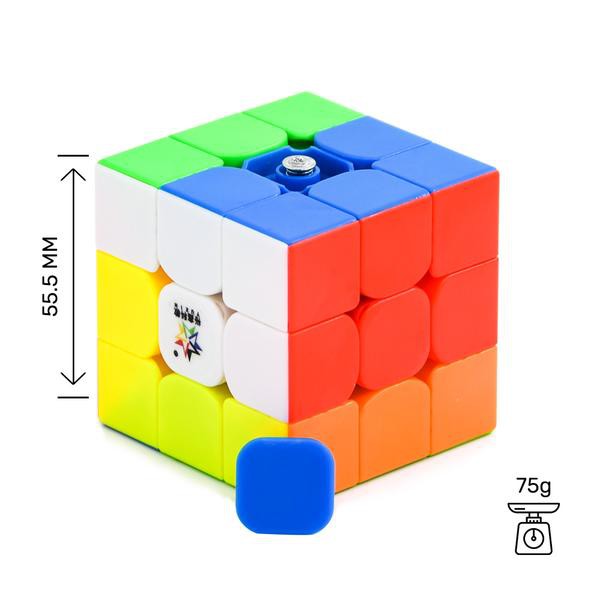 Rubik 3x3 Stickerless Speed Cube Yuxin LittleMagic - Rubik 3x3 Yuxin