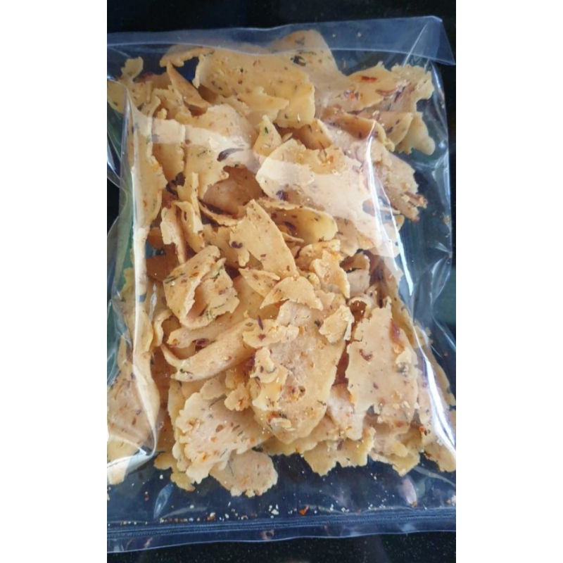 Kripik Bawang khas Pupuan Pedas Gurih / Kripik Ladrang Bali