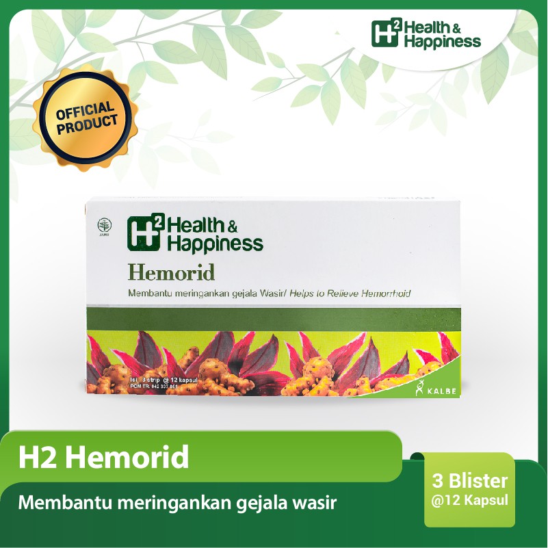 

H2 - Hemorid (3 strip 12 capsules)