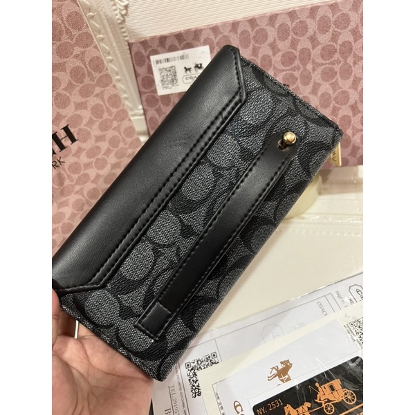 HIMALAYA- BEST SELLER DOMPET TUTUP COACC WALLET FULL EMBOS FREE BOX+PAPERBAG