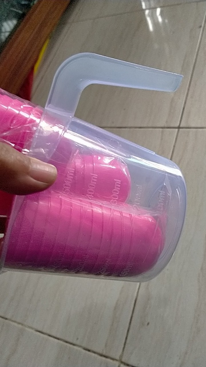 Gelas Ukur 500mil /takaran Plastik Measuring Cup Tantos 5601