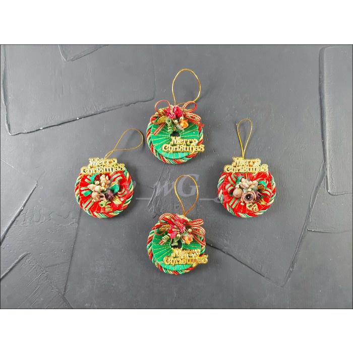 

Hiasan Natal - Gantungan Bulat Hias - 1 Pack ; 1 Piece