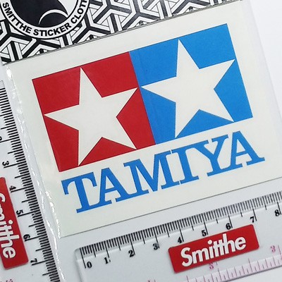 Stiker TAMIYA Logo 2W Cutting Sticker untuk aksesoris Motor Mobil