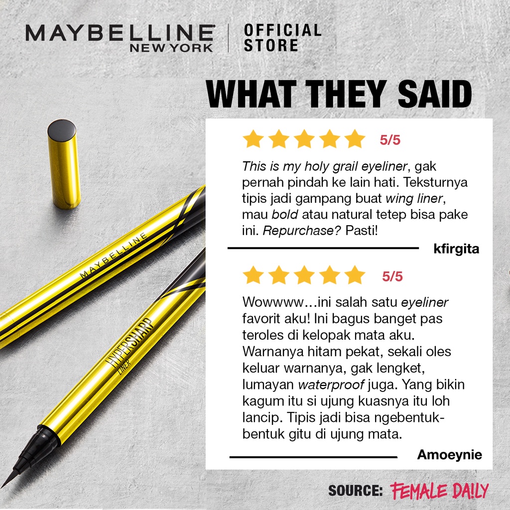 ⭐️ Beauty Expert ⭐️ Maybelline Hypersharp Liner  | Hypersharp Wing | Hypersharp Power Black