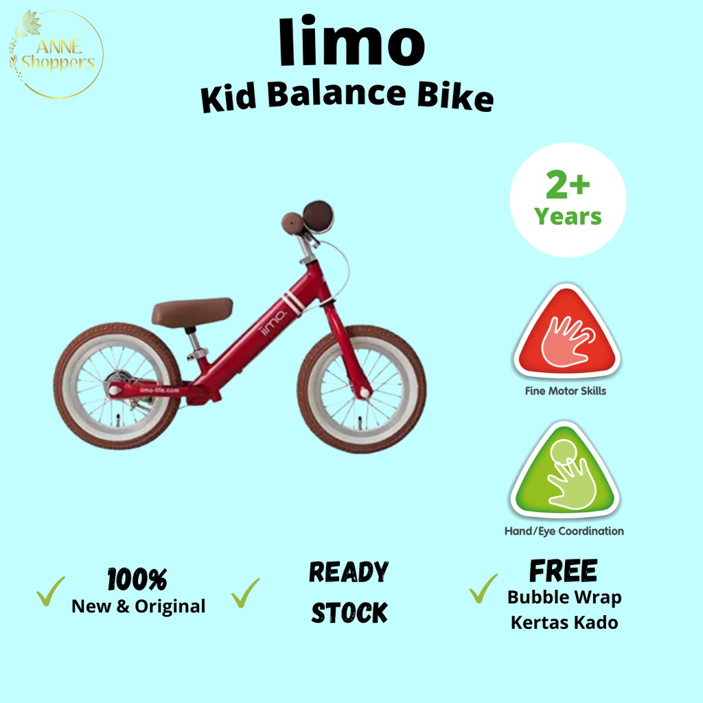 Iimo Balance Bike Kid - Sepeda Anak - 2 Warna