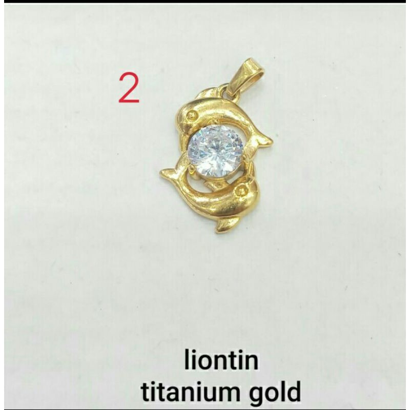 LIONTIN TITANIUM MODEL IKAN BAYAK MOTIF TERBARU