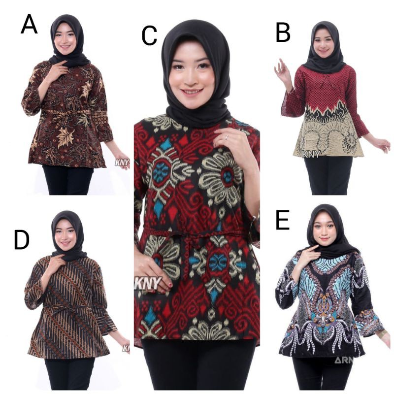 ATASAN BATIK WANITA// BLOUSE BATIK WANITA