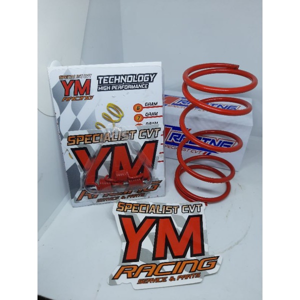 paket per cvt perganda 2000 rpm beat karbu /  ym racing / beat karbu / beat fi / beat esp / beat pop