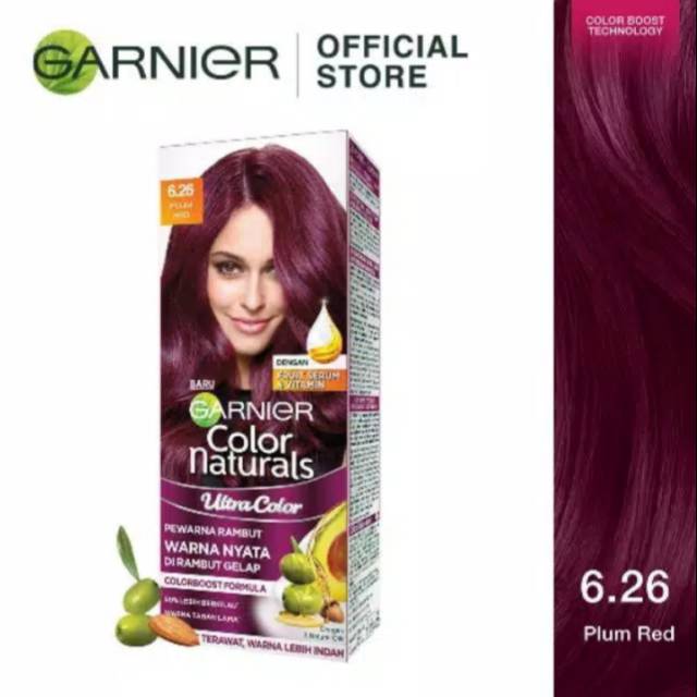 Garnier ultra color 6.26 - plum red