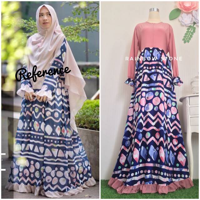 Rainbow stone by anisa modish