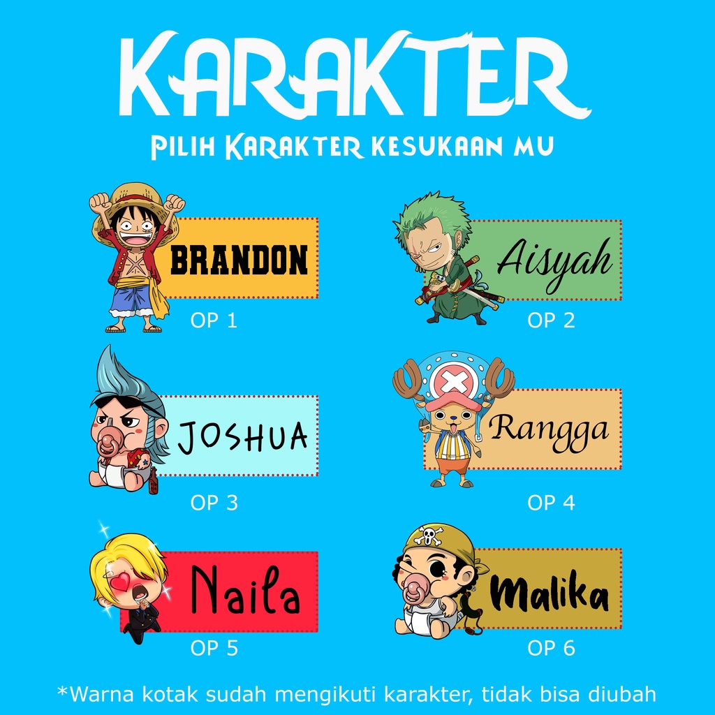 STICKER NAMA ONE PIECE LABEL NAMA PESANTREN LUCU MURAH LABEL KAOS ANAK LUCU LABEL BAJU STIKER NAMA BAJU ANAK BAJU MUSLIM KAOS MUSLIMAH LABEL NAMA MUSLIM LABEL NAMA ANAK MURAH LABEL NAMA KARAKTER LABEL ANAK SEKOLAH