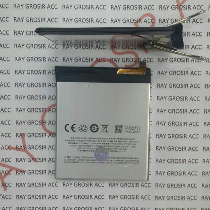 Baterai original MEIZU M5 , BA611 BA-611