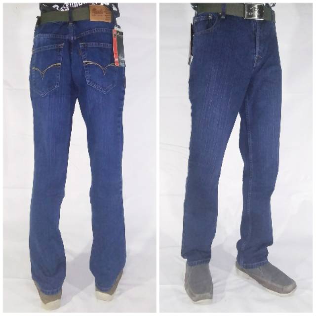 Celana jeans pria standart 27-38 free ongkir jeans reguler / celana jumbo / reguler fit