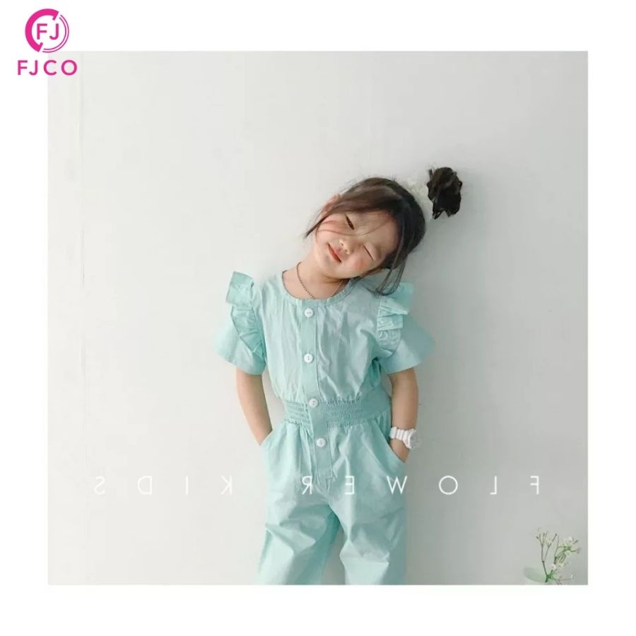 FJCO - Baju Anak Perempuan Terbaru 2022 / Jumpsuit Anak Size S-M / Jumpsuit Elona Kid-4