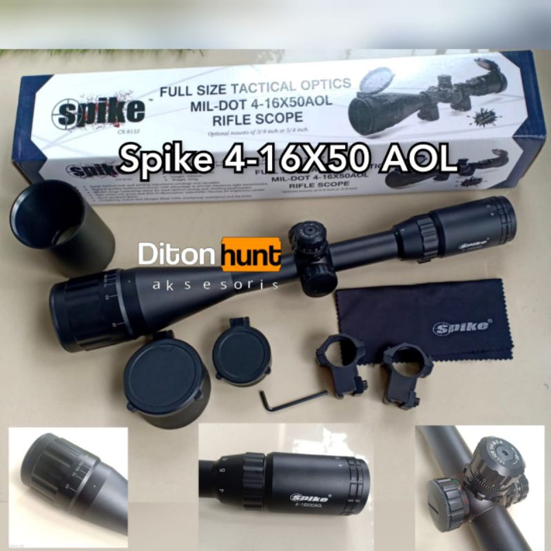 spike 4-16x50 AOL / telescope spike HK
