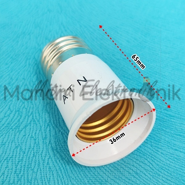 Fitting Sambungan Downlight Pemanjang Lampu socket E27 - Fitting Sambung Downlight - Sambungan Fitting Downlight