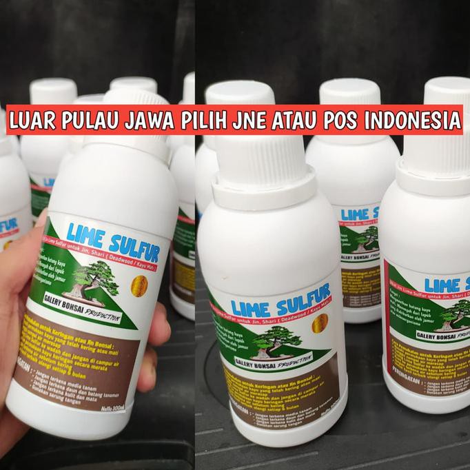 Obat Tanaman Lime Sulfur Bonsai Obat Jin Shari Diskon Shopee Indonesia