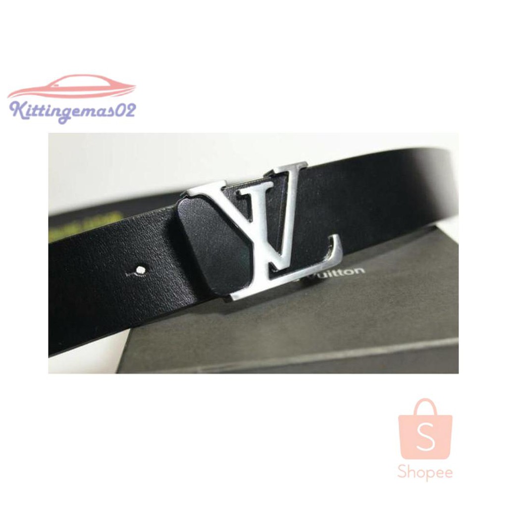IKAT PINGGANG PRIA GESPER SABUK KTG2I1304 LV TO DAN WANITA BELT KULIT ASLI