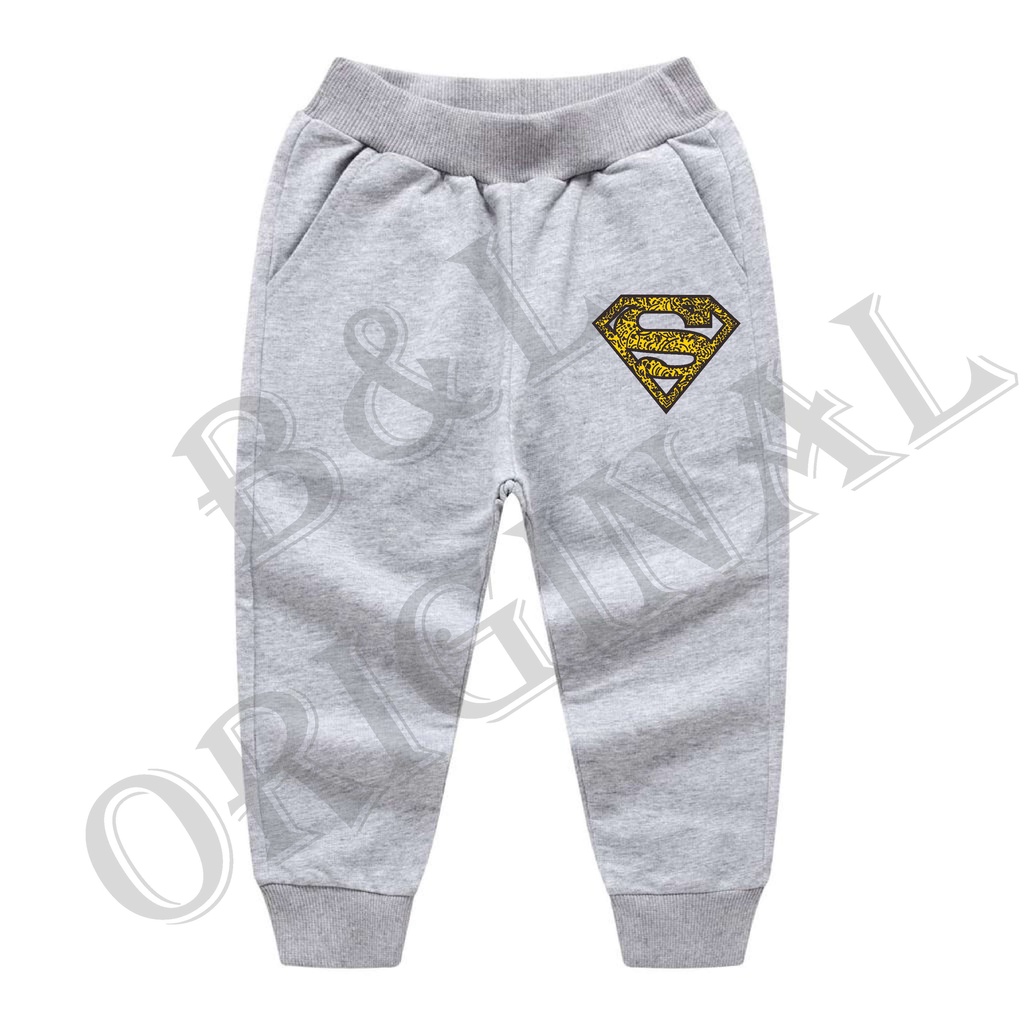 BS/COD/CELANA JOGGER SUPERMAN ANAK ANAK 1-7 TAHUN//REALPIC//GOOD QUALITY