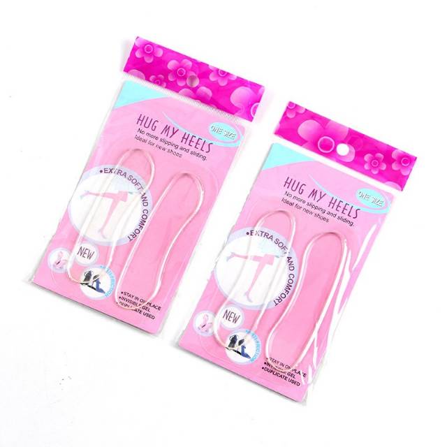 Heel Pads Pelindung Tumit Silikon Transparan HUG MY HEELS - LPM Shop