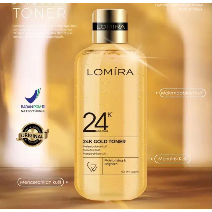 TONER LOMIRA GOLD 24K / LOMIRA 24K GOLD / TONER