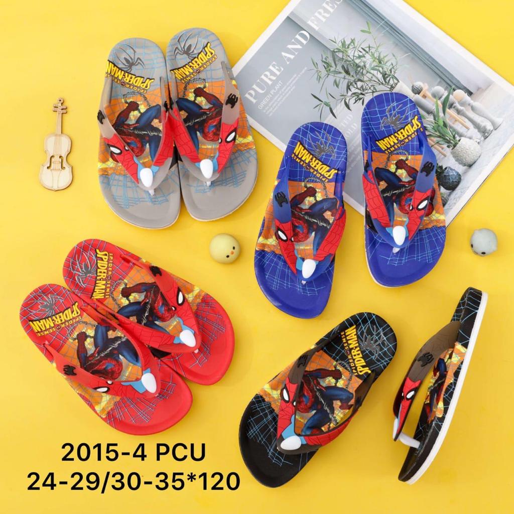 Sendal super hero anak 2015 4 Sandal karet import anak laki SDLSA