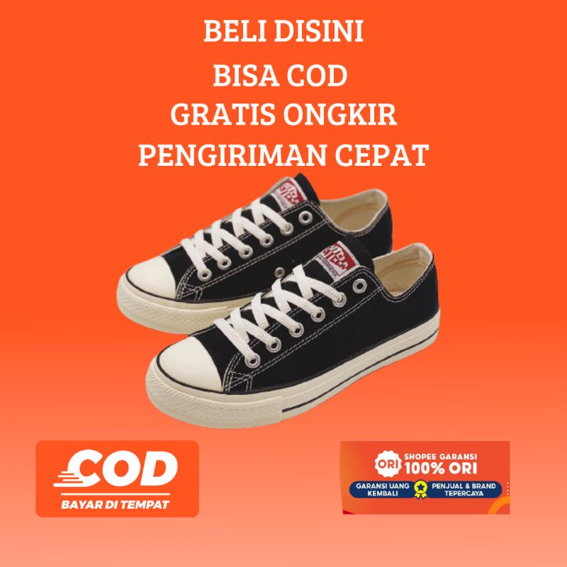 Ventela Etnic Low Blacknatural Vantela Etnic Low Sepatu Hitam Putih Sekolah