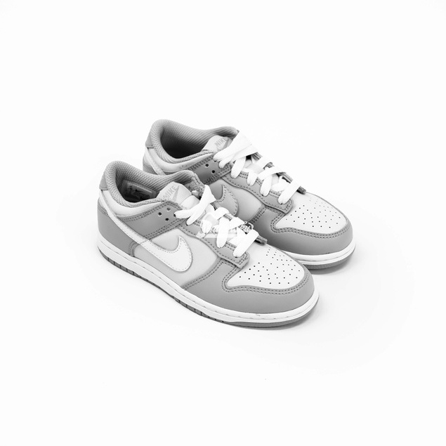 &quot; Baby &amp; Kids &quot; Dunk Low Two Toned Grey White TD / PS