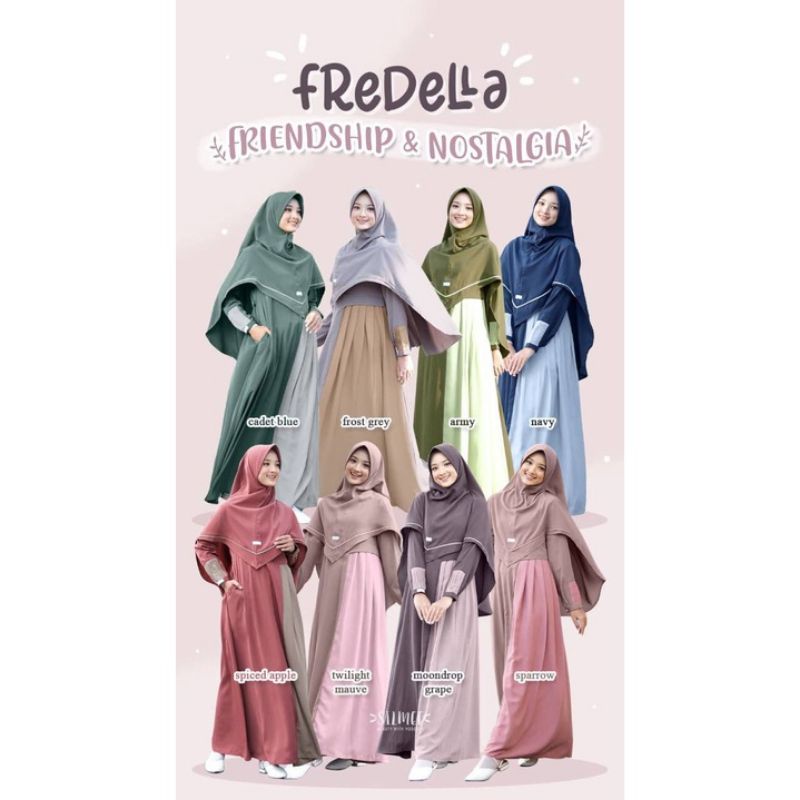 FREDELLA DRESS BY SILMEE (GAMIS SAJA)