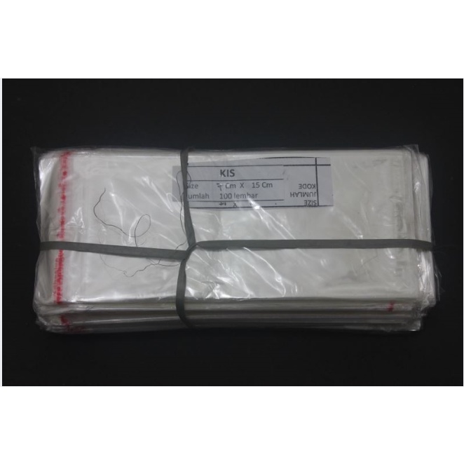Plastik OPP Lem 7x15 / Plastik Seal/ Plastik Lem/ Plastik OPP Makanan
